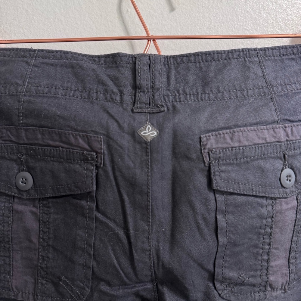 NWT Prana Kelly Capri Cargo Dark Blue Size 4 - Picture 13 of 15